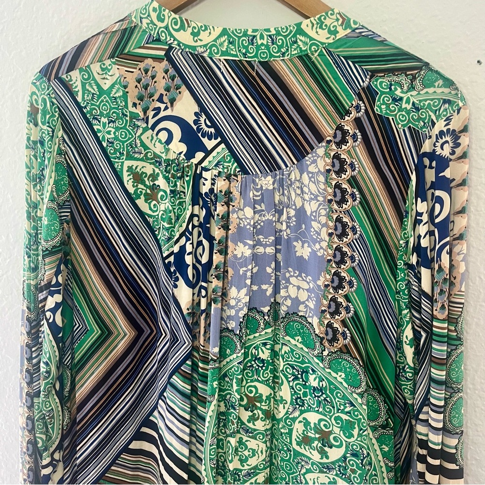 Anthropologie Tiny Caviana Shirt Dress Size Medium - Picture 13 of 14